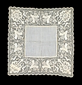 Handkerchief, Linen, silk, Hungarian