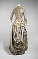 Dress, silk, American