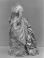 Dress, silk, French