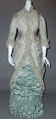 Dress, silk, French