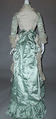 Dress, silk, French