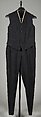 Morning suit, E.W. Emery, Wool, cotton, silk, American
