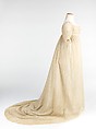 Evening dress, cotton, French