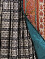Dressing gown, wool, silk, American