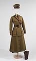 Military uniform, Franklin Simon & Co. (American, founded 1902), wool, cotton, leather, American
