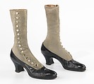 Boots, leather, American