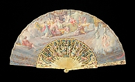 Fan, Ivory, paper, European