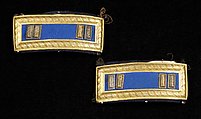 Military epaulets, Wool, metal, American