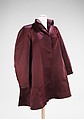 Evening coat, Charles James (American, born Great Britain, 1906–1978), silk, American
