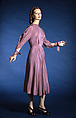 Dress, Charles James (American, born Great Britain, 1906–1978), silk, American