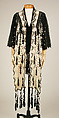 Mantle, House of Worth (French, 1858–1956), silk, sequins, French