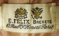 Negligée, Félix (French, 1846–1901), silk, French