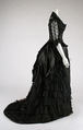 Evening dress, silk, American or European