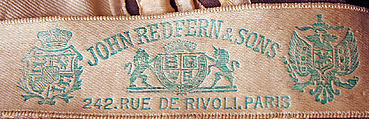 Ensemble, Redfern (1847–1940), wool, silk, cotton, metallic thread, French