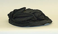 Mourning hat, silk, wire, American