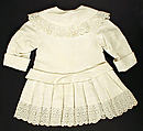 Dress, cotton, probably American