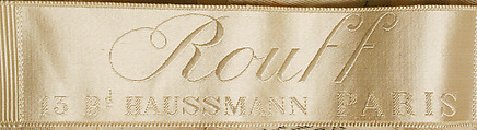 Dress, Rouff (French, 1844–1914), silk, French