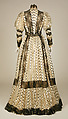 Dress, Rouff (French, 1844–1914), silk, French