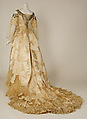 Ball gown, House of Worth (French, 1858–1956), silk, sequins, French