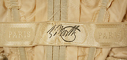 Ball gown, House of Worth (French, 1858–1956), silk, fur, French