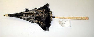 Parasol, silk, ivory, French