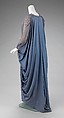 Tea gown, silk, French