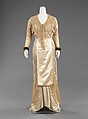 Evening dress, Jacques Doucet (French, Paris 1853–1929 Paris), silk, fur, linen, French