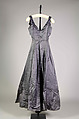 Evening ensemble, Madame Eta Hentz American, born Hungary, Silk, sequins, American