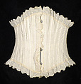 Waist cincher, Royal Worcester Corset Company  American, Cotton, metal, bone, American