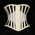 Corset, Royal Worcester Corset Company  American, Cotton, bone, American