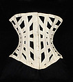 Corset, Royal Worcester Corset Company  American, Cotton, metal, bone, American