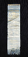 Ribbon, W. B. Conkey Co.  American, Silk, metallic, pigment, American