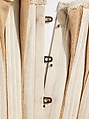 Corset, Worcester Corset Company (American, 1872–1901), cotton, metal, bone, American