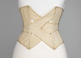 Beachwear, wool, bone, metal, American