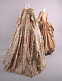 Robe à la française, silk, French