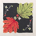 Handkerchief, Billy Weiss, linen, American