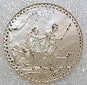 Button, mother-of-pearl, French