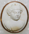 Button, metal, Italian