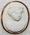 Button, metal, Italian