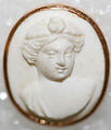 Button, metal, Italian
