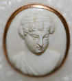 Button, metal, Italian