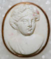 Button, metal, Italian