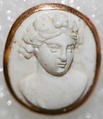 Button, metal, Italian