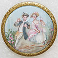 Button, ivory, French