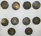 Button, enamel, metal, Irish