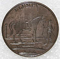 Button, enamel, metal, Irish