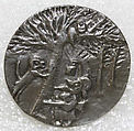 Button, metal, probably European