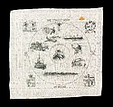 Handkerchief, linen, British