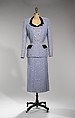 Ensemble, Madeleine Vramant (French), teca estron, rayon, wool, silk, French
