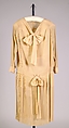Dress, silk, American